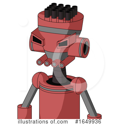 Royalty-Free (RF) Robot Clipart Illustration by Leo Blanchette - Stock Sample #1649936