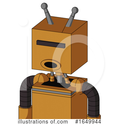 Royalty-Free (RF) Robot Clipart Illustration by Leo Blanchette - Stock Sample #1649944