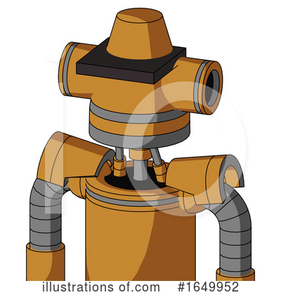 Royalty-Free (RF) Robot Clipart Illustration by Leo Blanchette - Stock Sample #1649952