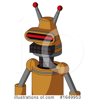 Royalty-Free (RF) Robot Clipart Illustration by Leo Blanchette - Stock Sample #1649953