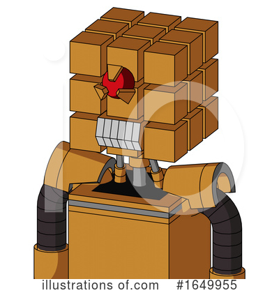 Royalty-Free (RF) Robot Clipart Illustration by Leo Blanchette - Stock Sample #1649955