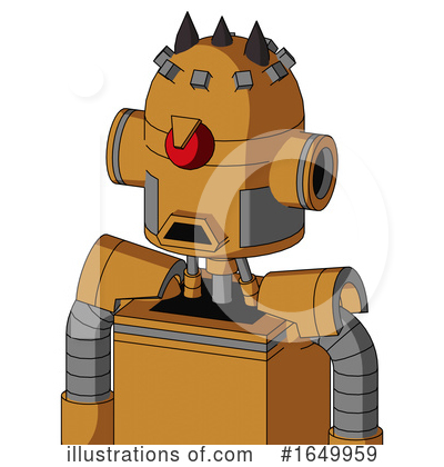 Royalty-Free (RF) Robot Clipart Illustration by Leo Blanchette - Stock Sample #1649959