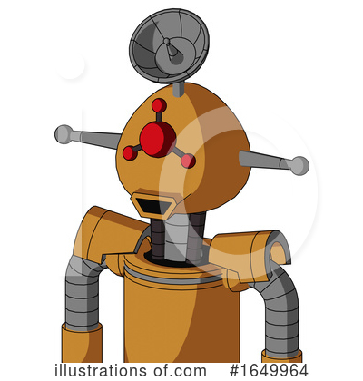 Royalty-Free (RF) Robot Clipart Illustration by Leo Blanchette - Stock Sample #1649964