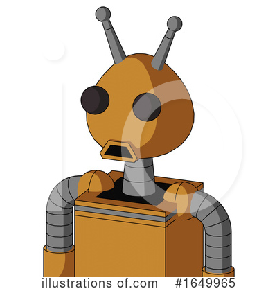 Royalty-Free (RF) Robot Clipart Illustration by Leo Blanchette - Stock Sample #1649965