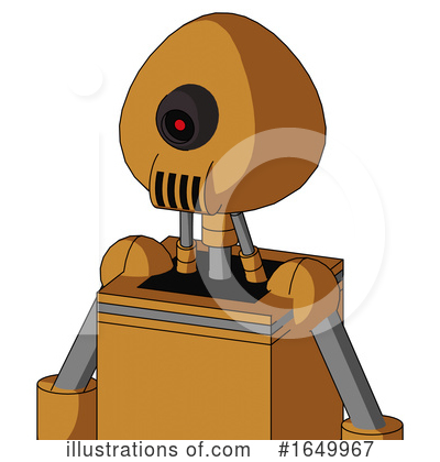 Royalty-Free (RF) Robot Clipart Illustration by Leo Blanchette - Stock Sample #1649967