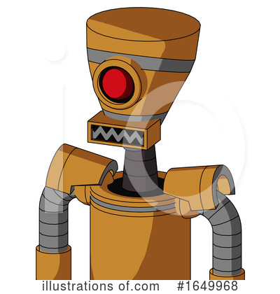 Royalty-Free (RF) Robot Clipart Illustration by Leo Blanchette - Stock Sample #1649968