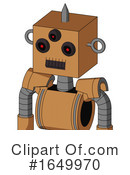 Robot Clipart #1649970 by Leo Blanchette