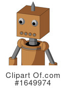 Robot Clipart #1649974 by Leo Blanchette