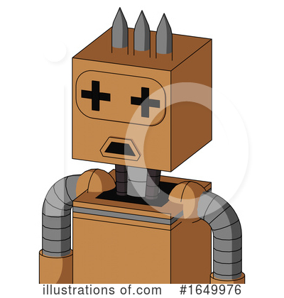 Royalty-Free (RF) Robot Clipart Illustration by Leo Blanchette - Stock Sample #1649976