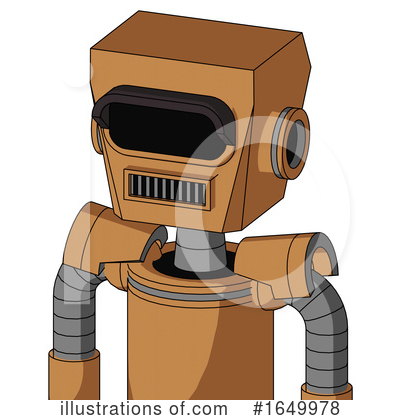 Royalty-Free (RF) Robot Clipart Illustration by Leo Blanchette - Stock Sample #1649978