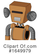 Robot Clipart #1649979 by Leo Blanchette