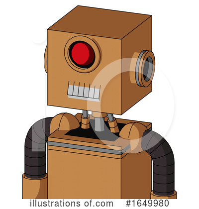 Royalty-Free (RF) Robot Clipart Illustration by Leo Blanchette - Stock Sample #1649980