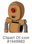 Robot Clipart #1649983 by Leo Blanchette