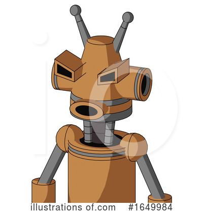 Royalty-Free (RF) Robot Clipart Illustration by Leo Blanchette - Stock Sample #1649984