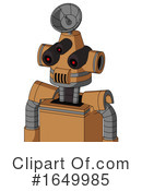 Robot Clipart #1649985 by Leo Blanchette