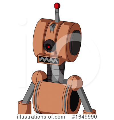 Royalty-Free (RF) Robot Clipart Illustration by Leo Blanchette - Stock Sample #1649990