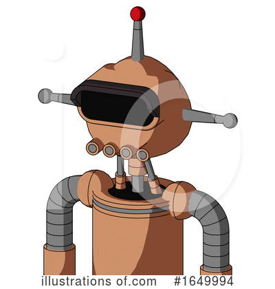 Royalty-Free (RF) Robot Clipart Illustration by Leo Blanchette - Stock Sample #1649994