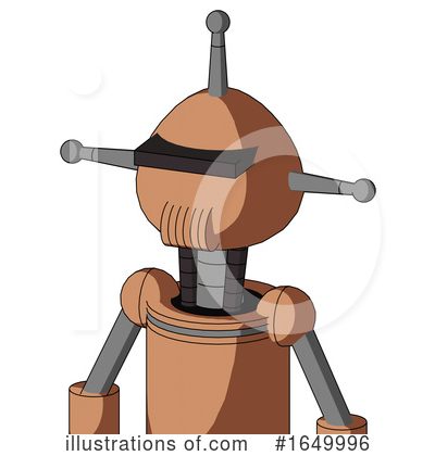 Royalty-Free (RF) Robot Clipart Illustration by Leo Blanchette - Stock Sample #1649996
