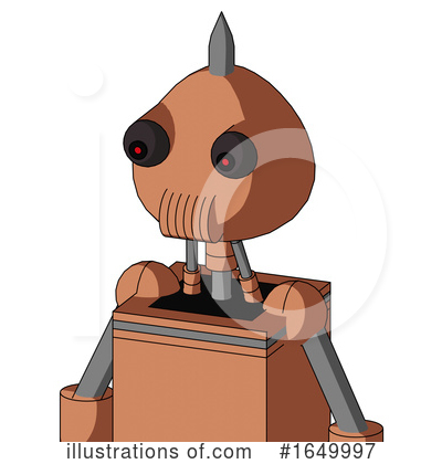 Royalty-Free (RF) Robot Clipart Illustration by Leo Blanchette - Stock Sample #1649997