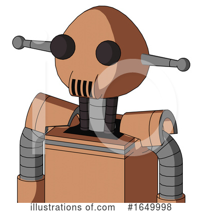 Royalty-Free (RF) Robot Clipart Illustration by Leo Blanchette - Stock Sample #1649998