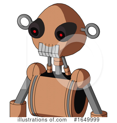 Royalty-Free (RF) Robot Clipart Illustration by Leo Blanchette - Stock Sample #1649999