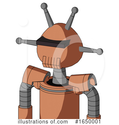Royalty-Free (RF) Robot Clipart Illustration by Leo Blanchette - Stock Sample #1650001