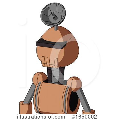 Royalty-Free (RF) Robot Clipart Illustration by Leo Blanchette - Stock Sample #1650002