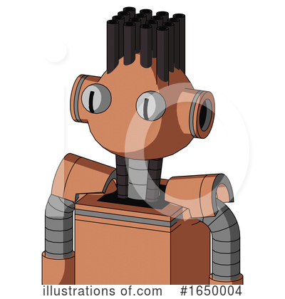 Royalty-Free (RF) Robot Clipart Illustration by Leo Blanchette - Stock Sample #1650004