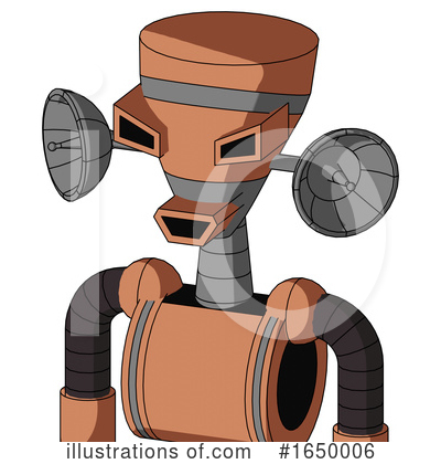 Royalty-Free (RF) Robot Clipart Illustration by Leo Blanchette - Stock Sample #1650006