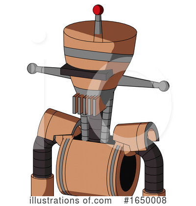 Royalty-Free (RF) Robot Clipart Illustration by Leo Blanchette - Stock Sample #1650008