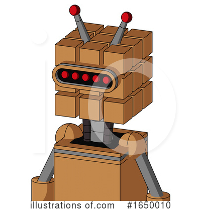 Royalty-Free (RF) Robot Clipart Illustration by Leo Blanchette - Stock Sample #1650010