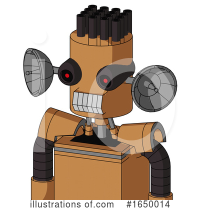 Royalty-Free (RF) Robot Clipart Illustration by Leo Blanchette - Stock Sample #1650014