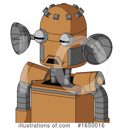 Royalty-Free (RF) Robot Clipart Illustration by Leo Blanchette - Stock Sample #1650016
