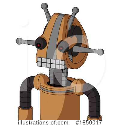 Royalty-Free (RF) Robot Clipart Illustration by Leo Blanchette - Stock Sample #1650017