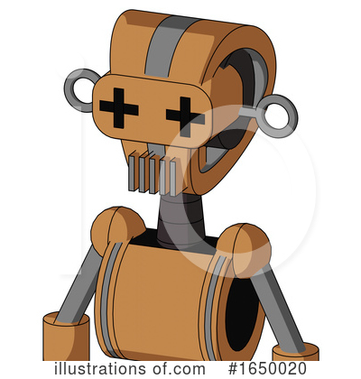 Royalty-Free (RF) Robot Clipart Illustration by Leo Blanchette - Stock Sample #1650020