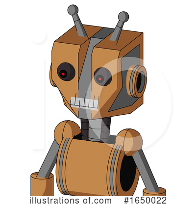 Royalty-Free (RF) Robot Clipart Illustration by Leo Blanchette - Stock Sample #1650022