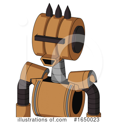 Royalty-Free (RF) Robot Clipart Illustration by Leo Blanchette - Stock Sample #1650023