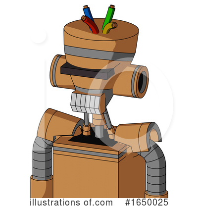 Royalty-Free (RF) Robot Clipart Illustration by Leo Blanchette - Stock Sample #1650025