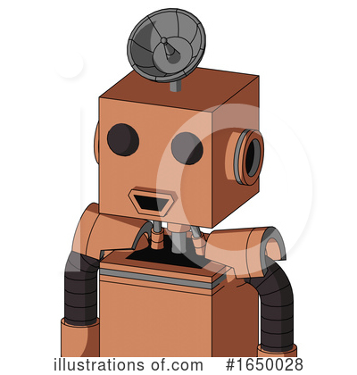 Royalty-Free (RF) Robot Clipart Illustration by Leo Blanchette - Stock Sample #1650028