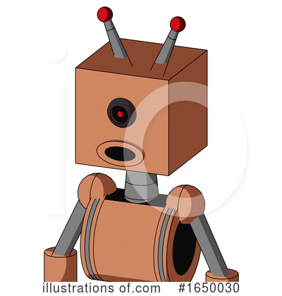 Royalty-Free (RF) Robot Clipart Illustration by Leo Blanchette - Stock Sample #1650030