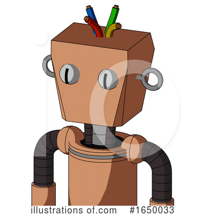 Royalty-Free (RF) Robot Clipart Illustration by Leo Blanchette - Stock Sample #1650033