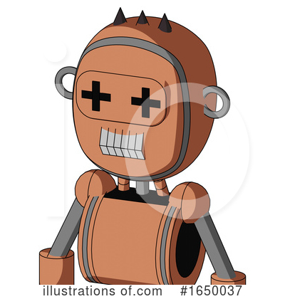 Royalty-Free (RF) Robot Clipart Illustration by Leo Blanchette - Stock Sample #1650037