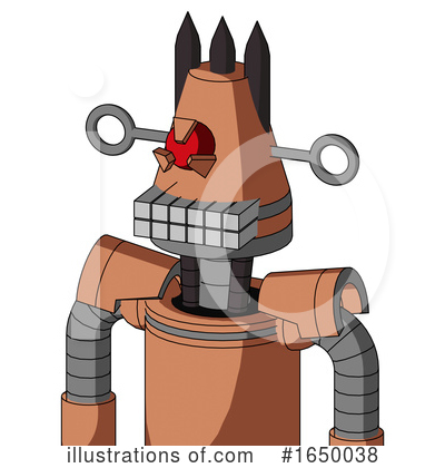 Royalty-Free (RF) Robot Clipart Illustration by Leo Blanchette - Stock Sample #1650038