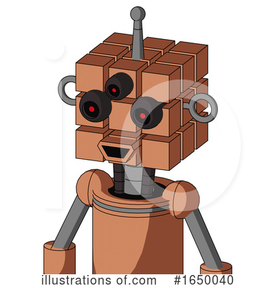 Royalty-Free (RF) Robot Clipart Illustration by Leo Blanchette - Stock Sample #1650040