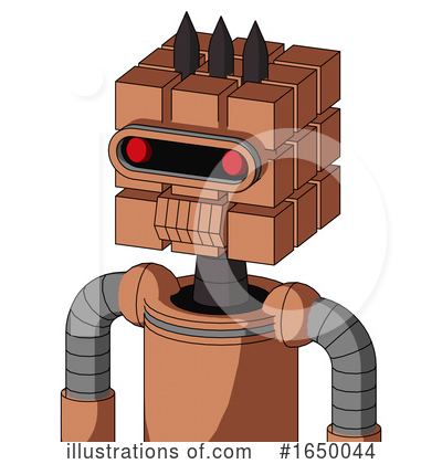 Royalty-Free (RF) Robot Clipart Illustration by Leo Blanchette - Stock Sample #1650044