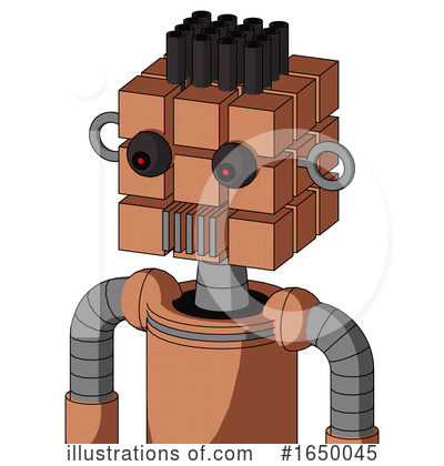 Royalty-Free (RF) Robot Clipart Illustration by Leo Blanchette - Stock Sample #1650045