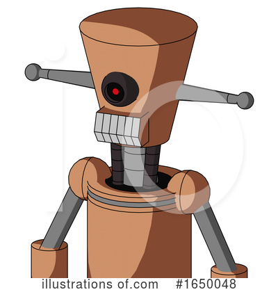 Royalty-Free (RF) Robot Clipart Illustration by Leo Blanchette - Stock Sample #1650048
