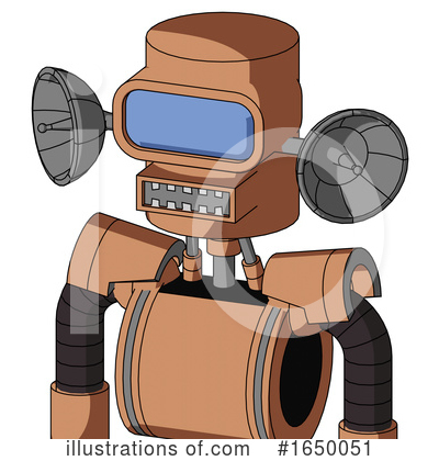Royalty-Free (RF) Robot Clipart Illustration by Leo Blanchette - Stock Sample #1650051