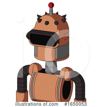 Royalty-Free (RF) Robot Clipart Illustration by Leo Blanchette - Stock Sample #1650053