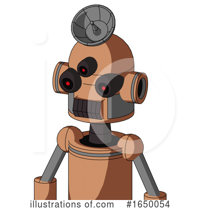 Royalty-Free (RF) Robot Clipart Illustration by Leo Blanchette - Stock Sample #1650054